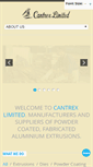 Mobile Screenshot of cantrexaluminium.com